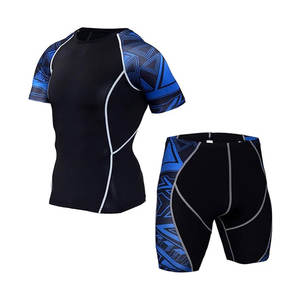 Collants de sport sublimés élégants et confortables pour hommes, disponibles en modèles personnalisés, vêtements de compression, meilleures ventes - Product Image 6