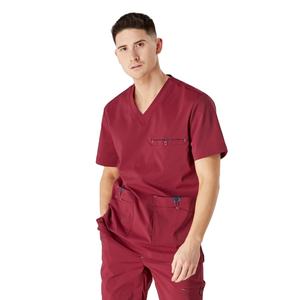 Camiseta Médica de Trabajo para Hombre, Uniforme Cómodo de Manga Corta, Personalizable, para Clínica, Marca Privada - Product Image 1