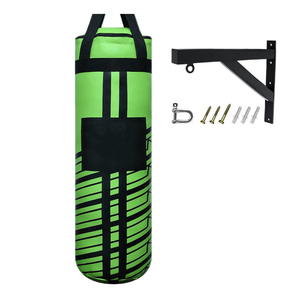 Sacos de arena y boxeo de cuero genuino personalizables de alta calidad, logotipo personalizado al por mayor de fábrica para kick boxing, incluido PVC/PU - Product Image 5