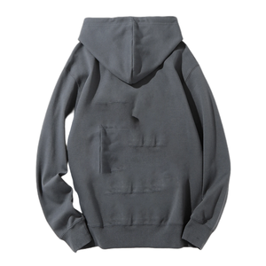 Sudadera con capucha Retro College con estampado de letras Varsity Suéter de lana suave para campus clásico hecho en Pakistán - Product Image 2