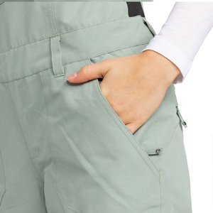 Bavoirs de ski pour femmes OEM pantalon de neige isolé sur mesure avec tissu imperméable et impression de logo pour le ski et le snowboard - Product Image 6