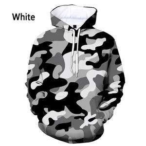 Vestes polaires d'hiver unisexes, sweats à capuche imprimés camouflage 3D pour hommes, streetwear pour enfants, survêtements à la mode - Product Image 6