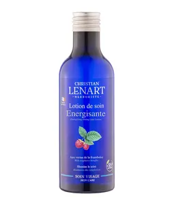 Energizing Toning Care Lotion Illuminating Complexion Raspberry Blackberry Face - 200 Ml - Made In France