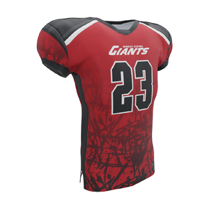 Camiseta de Fútbol Americano Bordada con Costuras Azul Marino para Jugadores Limitados, Conjunto de Camiseta de Fútbol Americano para Adultos y Niños, Malla Deportiva para Exteriores - Product Image 2