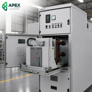 Interruptor <span class=keywords><strong>de</strong></span> Corte (VCB) Retráctil Metálico APEX KYN28A-12 11kV 12kV 3150A para Subestación Contenerizada IEC 62271-200 - Product Image 2