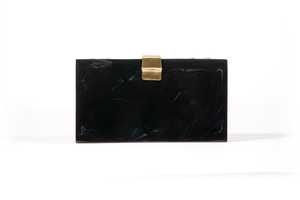 Bolso de mano de resina brillante de lujo para cena de fiesta de boda diseño elegante hecho a mano de La India - Product Image 2