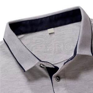 Nueva camiseta de polo de alta calidad para hombre, camiseta de polo de algodón personalizada de tela transpirable para hombre - Product Image 3