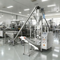 Machine d'emballage de poudre de farine de blé de noix de coco entièrement automatique
