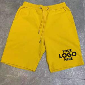 Pantalones Cortos Deportivos para Hombre, 100% Algodón, Ropa de Gimnasio, Venta al por Mayor, Personalizados, de Felpa, Estilo Urbano - Product Image 2