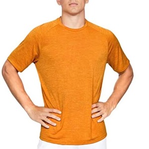 Qualité supérieure T-shirts pour hommes Meilleure vente Impression personnalisée DTG DTF T-shirt de couleur unie pour adultes Vente en ligne Vêtements à bas prix - Product Image 1