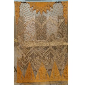 Robe Dirac somalienne en mousseline de soie perlée de haute qualité pour femmes avec accessoires assortis disponibles au prix d'usine - Product Image 4