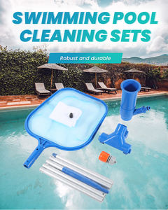 Herramientas de Limpieza de Piscinas de Aleación de Aluminio MORRU con Cepillo para Fondo y Cabezal de Succión para Aspiradora de Piscinas - Product Image 1
