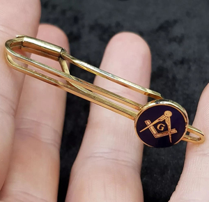 Vittorio Vico alta calidad Masonic Themed Tie Clips Bars Pins Boxed Set en venta directa desde los EE. UU. de alta calidad ronpex - Product Image 3