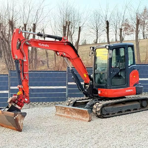 Miniexcavadora Kubota KX057-4 Usada en Venta, Precio Accesible, Entrega Rápida, En Stock, Alto Rendimiento, Oferta de Fábrica al Por Mayor - Product Image 1