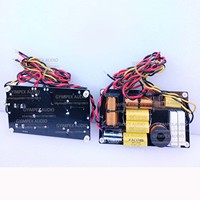 Enceinte audio passive de scène 12 pouces avec 2 tweeters, filtre de crossover pour aigus et basses, et diviseur de fréquence pour haut-parleurs