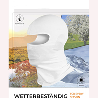 Masker Wajah Ski Balaclava Pria Wanita, olahraga musim dingin untuk pria wanita dan anak-anak