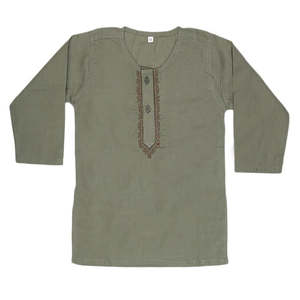 Ensemble Shalwar Qameez pour nouveau-nés garçons - Vert - Product Image 4
