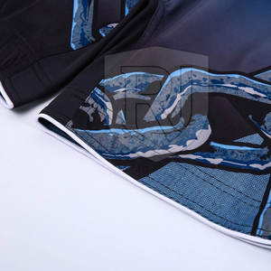 กางเกงขาสั้น MMA ของผู้ชายกางเกงขาสั้นแบบสีทึบ - Product Image 6