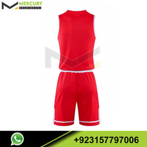 ชุดเสื้อบาสเก็ตบอลสำหรับเยาวชนชุดบาสเก็ตบอล bsci ชุดกีฬาแห้งเร็วผลิตตามสั่ง - Product Image 3