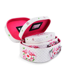 Set di 3 Borse Organizer per Cosmetici, Portatili, Grande Capacità, Ecologiche, per Kit da Toilette con Logo Personalizzato Stampato - Product Image 4