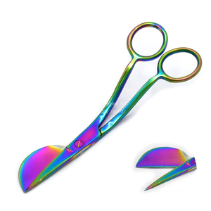 Tijeras de Bordado Profesionales de Acero Inoxidable 2024 con Recubrimiento de Titanio para Pistola de Tufting, Diseño de Pico de Pato para Reparación y Corte - Product Image 2