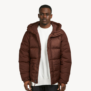 Chaquetas acolchadas de invierno para hombre de alto impacto Tela de lona Impermeable Transpirable Último diseño Servicios OEM - Product Image 1