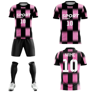 Factory <b>Cheap</b> Price High Quality Latest Style Soccer Uniform Custom Colors Logo Short Printed Lightweight Soccer Uniform - Product Image 6