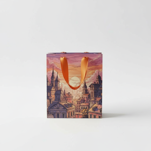 Bolsas de Papel Ecológicas Biodegradables de Diseño de Lujo para Envolver Regalos y Decoración, Logotipo Personalizado en Lámina Dorada, Fábrica en Vietnam - Product Image 1