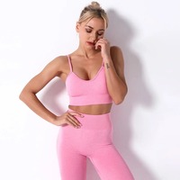 Nouvel ensemble de yoga pour femmes, écologique, recyclable, léger, sans couture, réversible, imperméable, respirant, extensible, taille plus