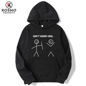 เสื้อมีฮู้ดแฟชั่นสำหรับผู้ชายเสื้อมีฮู้ดแฟชั่นผ้าฝ้ายผสมพิมพ์ลายตลกเสื้อมีฮู้ดเสื้อฮิปฮอปแบบหลวมสำหรับฤดูใบไม้ผลิฤดูใบไม้ร่วง - Product Image 6