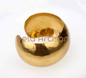 Handmade Wide Brass Cuff Bracelet Vintage Artisan <b>Jewelry</b> for Party for Wholesale Buyers or Earrings - Product Image 2