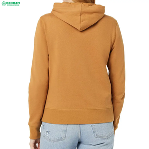 Sweat-shirt à capuche zippé oversize pour femme, coupe ample et décontractée, couleur unie, style Y2K, en polaire, avec poches, pour adolescente - Product Image 2