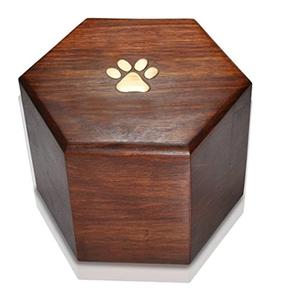 Urne en bois massif fabriquée à la main la plus vendue pour les cendres humaines Urne de crémation adulte pour homme ou femme pour animaux de compagnie et chiens. - Product Image 6