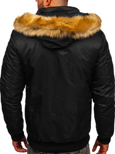 Vestes Bouffantes Rembourrées avec Fermeture Éclair de Haute Qualité pour Hommes et Femmes Conception OEM en Gros Veste Bouffantes pour Hommes avec Capuche en Fourrure à vendre - Product Image 4