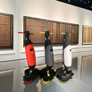 Mini máquina depuradora de suelo con batería, la mejor máquina depuradora de suelo comercial empujada a mano eléctrica china, envío gratis - Product Image 2