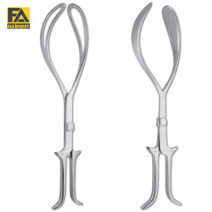 <b>KIELLAND</b> High Quality Stainless Steel Obstetrical <b>Forceps</b> Manual Surgical Instruments with CE & ISO Approval - Product Image 1