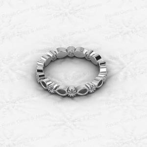 High Quality 925 Sterling Silver 2x3mm Pear Shape CZ Semi Mount Bezel Setting <b>Ring</b> Breastmilk Jewelry Genuine Material Gemstone - Product Image 2
