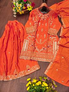 Robe brodée séquence de motifs solides travaux de broderie (approuvé par liva) kurti longueur genou lavable vente à l'exportation quantité en vrac - Product Image 2