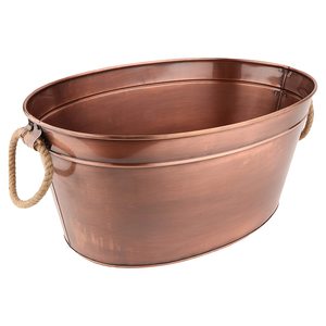 2025Hot Decorative Copper Finished Stainless Steel Ice Bucket Manufacturer Customized Design <b>Champagne</b> Metal Ice Bucket Supplier - Product Image 3