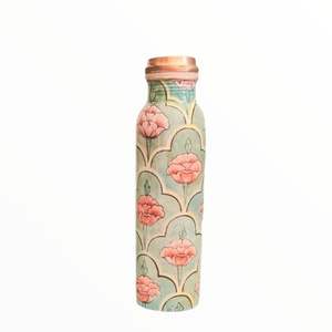 Botella de agua de cobre elegante acabado de alta calidad para fiesta en casa y uso en viajes - Product Image 5