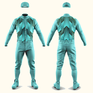 ชุดเบสบอลคุณภาพพรีเมียม สีพื้น ระบายอากาศได้ดี สวมใส่สบาย ราคาขายส่ง - Product Image 1