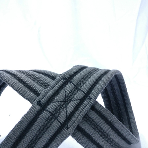 Sangles de musculation en coton de haute qualité, sur mesure, résistantes, en forme de 8, réglables, antidérapantes, haute élasticité, sangles de fitness - Product Image 6