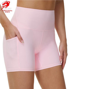 Shorts de yoga les plus vendus, taille haute, pour l'entraînement, le vélo, la course à pied, le fitness, tissu respirant et extensible - Product Image 1