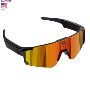 US Stock 2026 SNT SOLIS Sports Cycling Smart <b>Glasses</b> <b>with</b> 8MP <b>Camera</b> Video Recording Eyeglasses Music Player AI Smart <b>Glasses</b> - Product Image 4