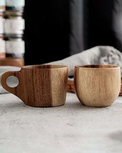 Vente en gros de tasses à café en bois de haute qualité avec base en liège tasses en céramique en bois pour la décoration de la maison et des restaurants pour Noël - Product Image 3