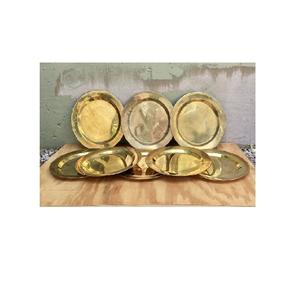 Dernière plaque de chargement en laiton, vaisselle artisanale antique faite à la main, plateau de chargement de table en laiton pour un prix bas - Product Image 3