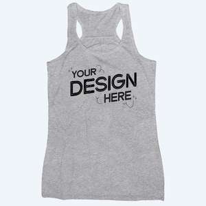 XS taille femmes personnalisable respirant soie tricoté Racerback Fitness débardeur gilet de gymnastique pour l'été musculation Yoga pour chaud - Product Image 1