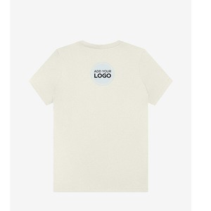 Tops ajustés décontractés pour femmes, t-shirt basique pour femmes, Bella+Canvas, t-shirt à col rond écologique - Product Image 3