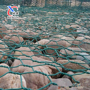 Gabbione Esagonale Zincato Pesante, Cesto in Rete Metallica Esagonale con Parete Curva per Protezione da Caduta Rocce - Product Image 3