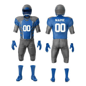 Nouveau Pack Personnalisé de Tenues d'Entraînement de Football Américain 2025 pour Adultes – Impression par Transfert Thermique Personnalisée, Respirant, 100% Polyester, Séchage Rapide - Product Image 2